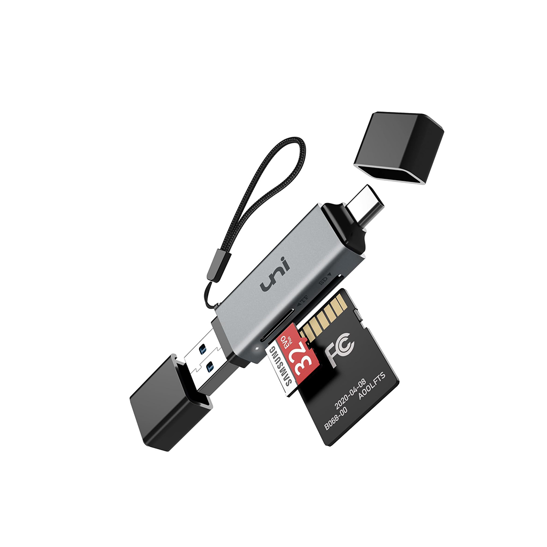 Uni USB & USBc SD Card Reader
