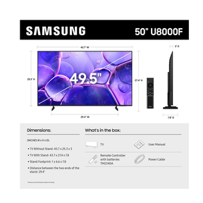 Samsung 50" 4K Smart TV