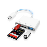3-in-1 USBc SD Card Reader