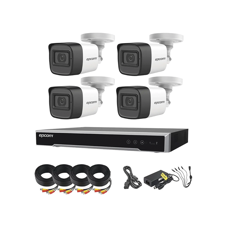 Epcom 4 Channel Camera System