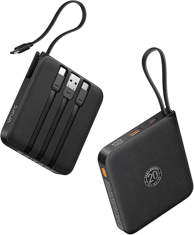 VRURC 10,000mAh 22.5W Power Bank