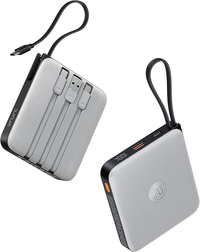 VRURC 10,000mAh 22.5W Power Bank
